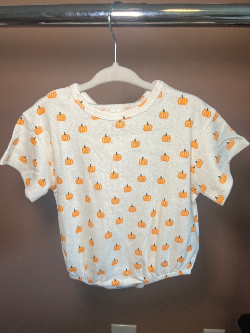 Organic Cotton Pumpkin Bubble
